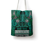 Aotearoa Iwi Ngai Tahu Tote Bag Maori Wharenui House Tribal Pattern