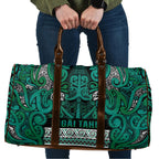 Aotearoa Iwi Ngai Tahu Travel Bag Maori Wharenui House Tribal Pattern