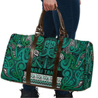 Aotearoa Iwi Ngai Tahu Travel Bag Maori Wharenui House Tribal Pattern