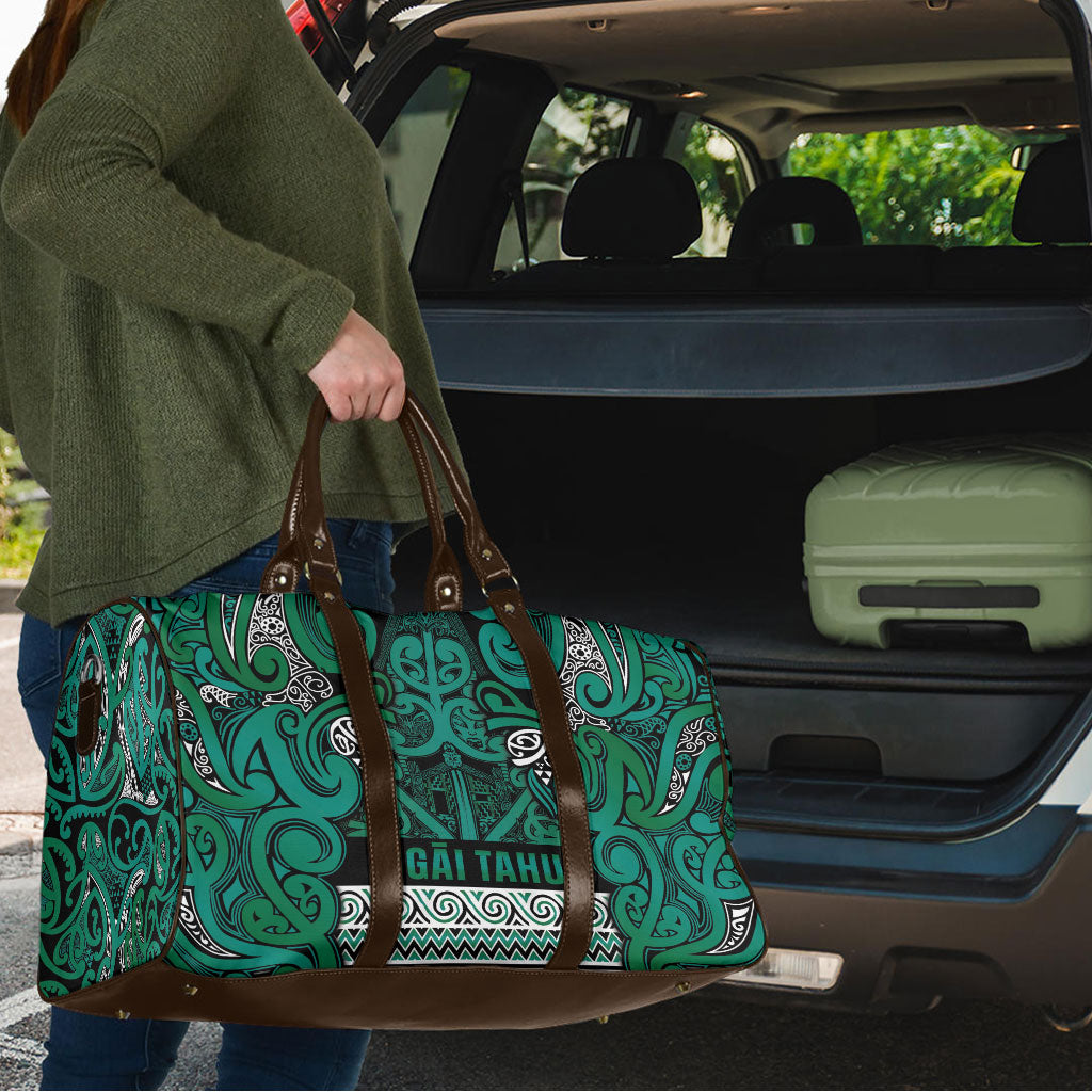 Aotearoa Iwi Ngai Tahu Travel Bag Maori Wharenui House Tribal Pattern