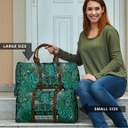Aotearoa Iwi Ngai Tahu Travel Bag Maori Wharenui House Tribal Pattern