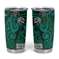Aotearoa Iwi Ngai Tahu Tumbler Cup Maori Wharenui House Tribal Pattern