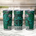 Aotearoa Iwi Ngai Tahu Tumbler Cup Maori Wharenui House Tribal Pattern
