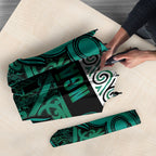 Aotearoa Iwi Ngai Tahu Umbrella Maori Wharenui House Tribal Pattern