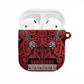 Aotearoa Iwi Ngati Kahungunu AirPods Case Maori Wharenui House Tribal Pattern