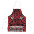 Aotearoa Iwi Ngati Kahungunu Apron Maori Wharenui House Tribal Pattern
