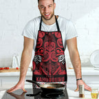Aotearoa Iwi Ngati Kahungunu Apron Maori Wharenui House Tribal Pattern