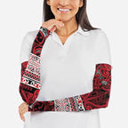 Aotearoa Iwi Ngati Kahungunu Arm Sleeves Maori Wharenui House Tribal Pattern