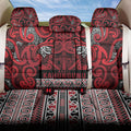 Aotearoa Iwi Ngati Kahungunu Back Car Seat Cover Maori Wharenui House Tribal Pattern