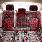 Aotearoa Iwi Ngati Kahungunu Back Car Seat Cover Maori Wharenui House Tribal Pattern