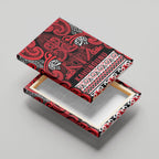 Aotearoa Iwi Ngati Kahungunu Canvas Wall Art Maori Wharenui House Tribal Pattern