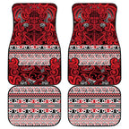Aotearoa Iwi Ngati Kahungunu Car Mats Maori Wharenui House Tribal Pattern