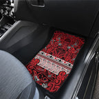 Aotearoa Iwi Ngati Kahungunu Car Mats Maori Wharenui House Tribal Pattern