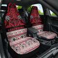 Aotearoa Iwi Ngati Kahungunu Car Seat Cover Maori Wharenui House Tribal Pattern