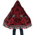 Aotearoa Iwi Ngati Kahungunu Cloak Maori Wharenui House Tribal Pattern