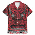 Aotearoa Iwi Ngati Kahungunu Hawaiian Shirt Maori Wharenui House Tribal Pattern