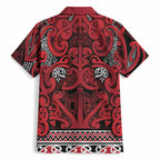 Aotearoa Iwi Ngati Kahungunu Hawaiian Shirt Maori Wharenui House Tribal Pattern