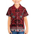 Aotearoa Iwi Ngati Kahungunu Hawaiian Shirt Maori Wharenui House Tribal Pattern