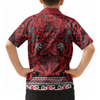 Aotearoa Iwi Ngati Kahungunu Hawaiian Shirt Maori Wharenui House Tribal Pattern