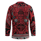 Aotearoa Iwi Ngati Kahungunu Hockey Jersey Maori Wharenui House Tribal Pattern