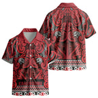 Aotearoa Iwi Ngati Kahungunu Kid Hawaiian Shirt Maori Wharenui House Tribal Pattern