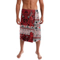 Aotearoa Iwi Ngati Kahungunu Lavalava Maori Wharenui House Tribal Pattern