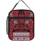 Aotearoa Iwi Ngati Kahungunu Lunch Bag Maori Wharenui House Tribal Pattern
