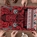 Aotearoa Iwi Ngati Kahungunu Puzzle Maori Wharenui House Tribal Pattern