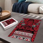 Aotearoa Iwi Ngati Kahungunu Puzzle Maori Wharenui House Tribal Pattern