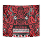 Aotearoa Iwi Ngati Kahungunu Tapestry Maori Wharenui House Tribal Pattern