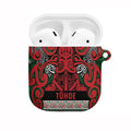Aotearoa Iwi Tuhoe AirPods Case Maori Wharenui House Tribal Pattern