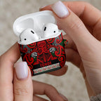 Aotearoa Iwi Tuhoe AirPods Case Maori Wharenui House Tribal Pattern