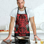 Aotearoa Iwi Tuhoe Apron Maori Wharenui House Tribal Pattern