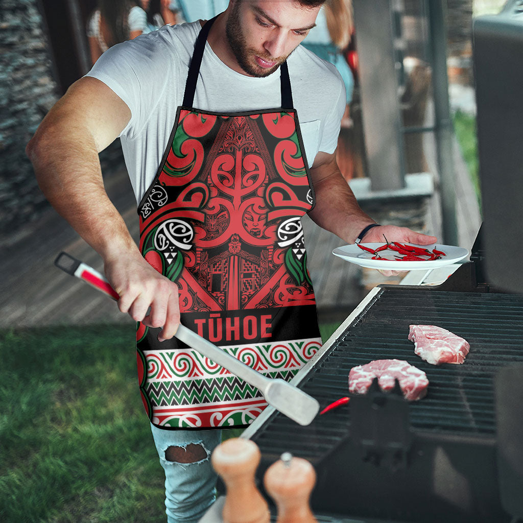 Aotearoa Iwi Tuhoe Apron Maori Wharenui House Tribal Pattern