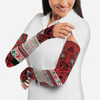 Aotearoa Iwi Tuhoe Arm Sleeves Maori Wharenui House Tribal Pattern