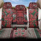 Aotearoa Iwi Tuhoe Back Car Seat Cover Maori Wharenui House Tribal Pattern