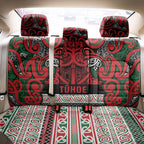 Aotearoa Iwi Tuhoe Back Car Seat Cover Maori Wharenui House Tribal Pattern