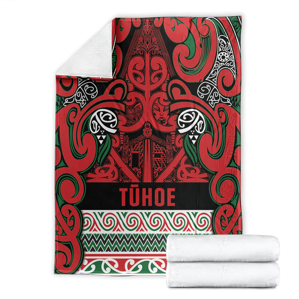 Aotearoa Iwi Tuhoe Blanket Maori Wharenui House Tribal Pattern