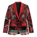 Aotearoa Iwi Tuhoe Blazer Maori Wharenui House Tribal Pattern