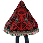 Aotearoa Iwi Tuhoe Cloak Maori Wharenui House Tribal Pattern