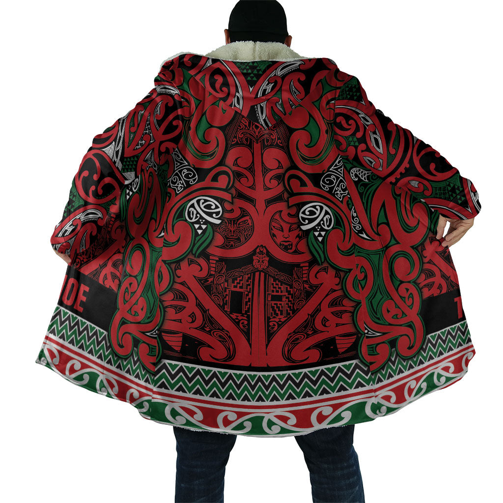 Aotearoa Iwi Tuhoe Cloak Maori Wharenui House Tribal Pattern