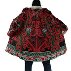 Aotearoa Iwi Tuhoe Cloak Maori Wharenui House Tribal Pattern