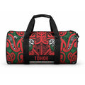 Aotearoa Iwi Tuhoe Duffle Bag Maori Wharenui House Tribal Pattern