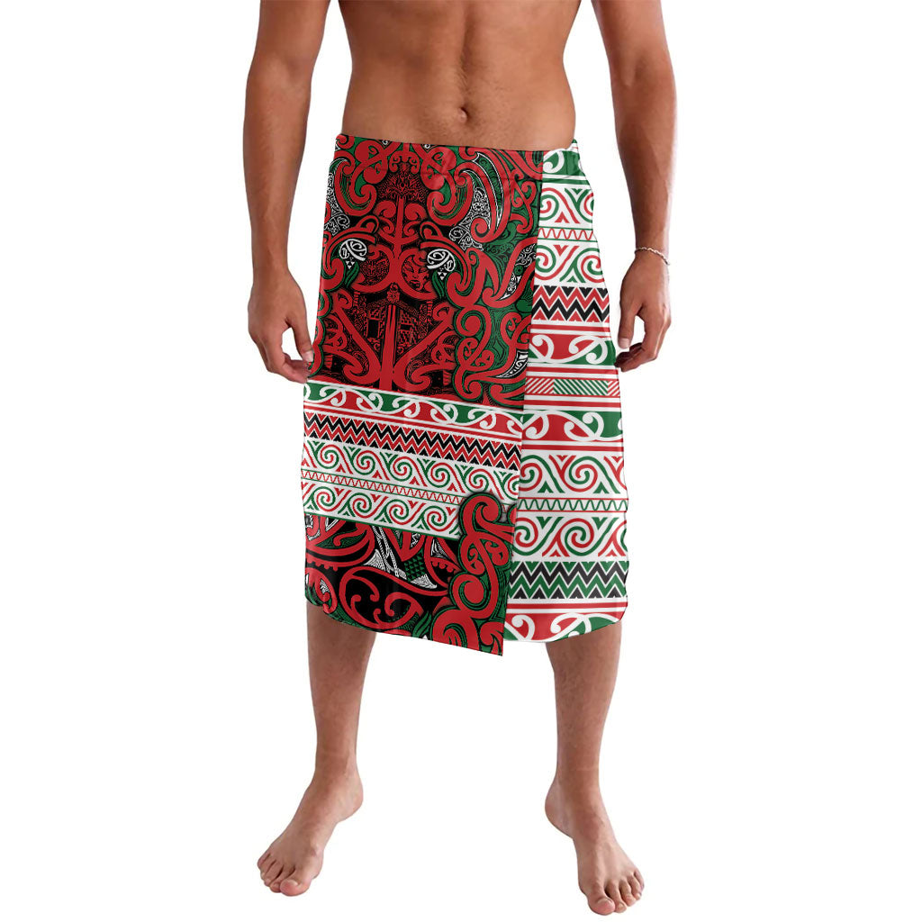 Aotearoa Iwi Tuhoe Lavalava Maori Wharenui House Tribal Pattern