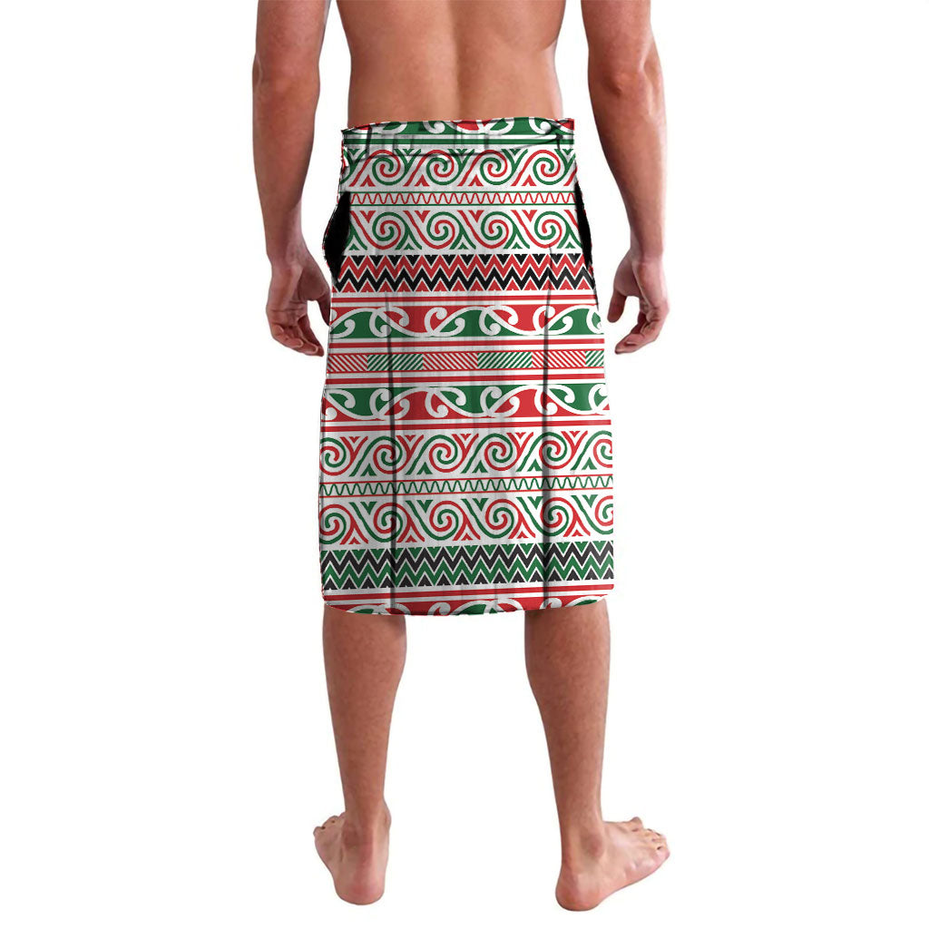 Aotearoa Iwi Tuhoe Lavalava Maori Wharenui House Tribal Pattern