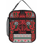 Aotearoa Iwi Tuhoe Lunch Bag Maori Wharenui House Tribal Pattern