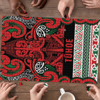 Aotearoa Iwi Tuhoe Puzzle Maori Wharenui House Tribal Pattern