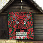 Aotearoa Iwi Tuhoe Quilt Maori Wharenui House Tribal Pattern