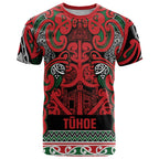 Aotearoa Iwi Tuhoe T Shirt Maori Wharenui House Tribal Pattern