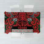 Aotearoa Iwi Tuhoe Tablecloth Maori Wharenui House Tribal Pattern